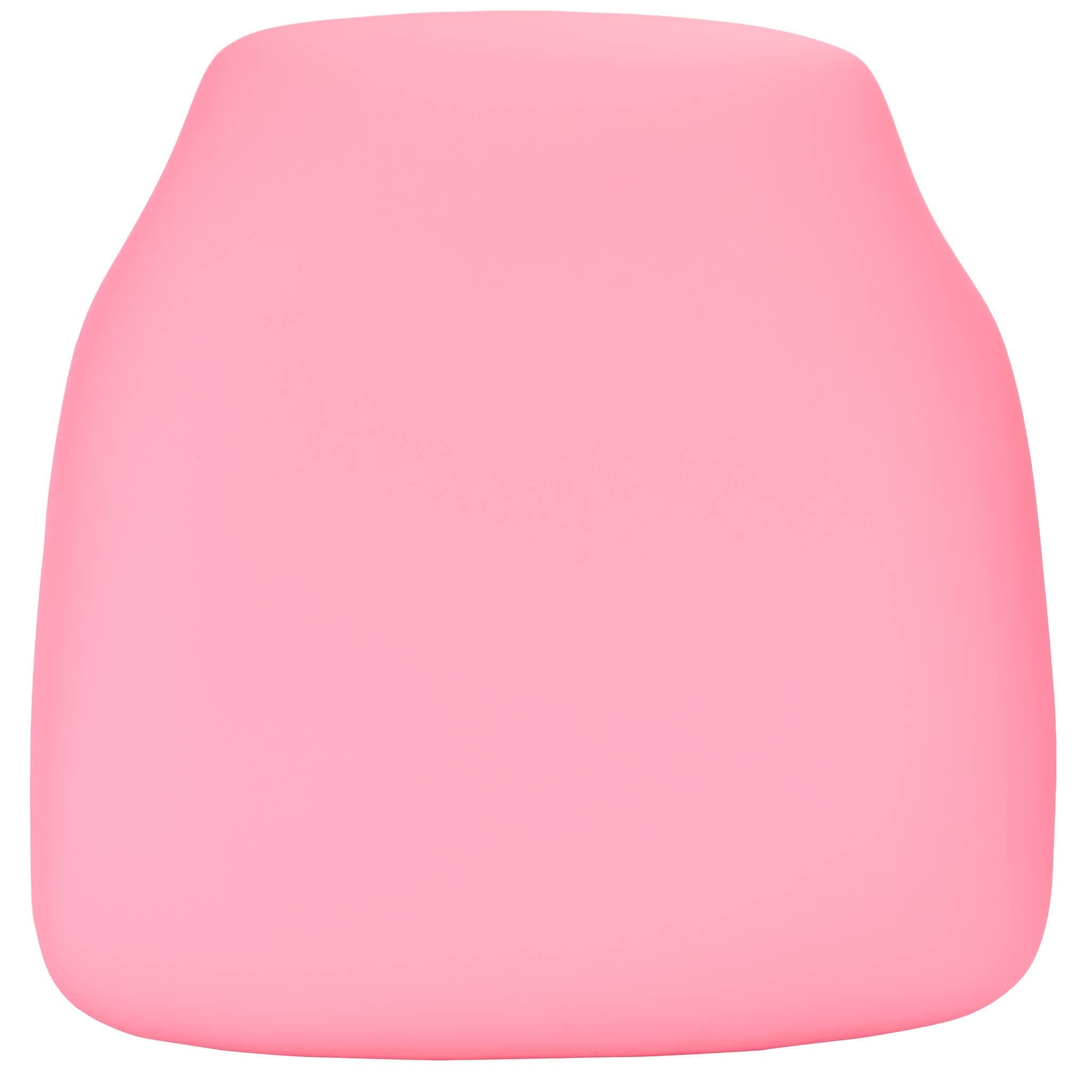 Chivari Pink 1.75" Vinyl Panel Back Chiavari Cushion with SlipNot™ Technology CUSHPANVINP-SPNT-AX