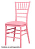 Chivari Pink ColorCore™ Resin Steel Skeleton™ Chiavari Chair CCRP-STEEL-AX-T