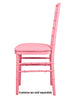 Chivari Pink ColorCore™ Resin Steel Skeleton™ Chiavari Chair CCRP-STEEL-AX-T