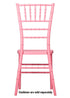 Chivari Pink ColorCore™ Resin Steel Skeleton™ Chiavari Chair CCRP-STEEL-AX-T