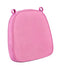 Chivari Pink with Pink Piping 2.5" Thick Chair Cushion - World's Best Cushions CUSHBST-PP-AX-T