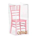 Pink Mini Chiavari Chair 1:6 Scale Model