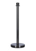 Chivari Polished Black Stanchion STANCHPOSTBLACK-AX-T