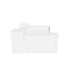 22' White Portable Folding Bar - 5 Piece Set Reversible Panel Front - Spritz