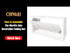 7' White Portable Folding Bar with Reversible Front