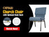 Church Chair Book Rack Black for 18.5" and 20.5" Chairs