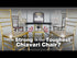 White Woodgrain™ Resin Steel Skeleton Chiavari Chair