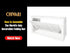 7' Black Portable Folding Bar with Reversible Front
