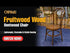 Scratch and Dent Fruitwood Wood Bentwood Chair
