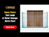 20' x 20' Fruitwood & Chestnut Portable Dance Floor with Silver Edge Trim