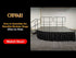 StandUp 4' x 8' Portable Stage