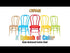 Golden Yellow Resin Bentwood Festive Chair