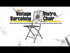 Antique White Barcelona Bistro Folding Chair