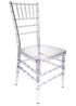Clear Resin Pro-Clear Chiavari Chair 4 Chair Bundle Some Assembly Required