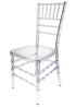 Chivari Clear Resin Pro-Clear Chiavari Chair 4 Chair Bundle Some Assembly Required CCRC-U-ZG-T-4