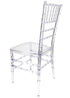 Clear Resin Pro-Clear Chiavari Chair 4 Chair Bundle Some Assembly Required