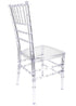 Clear Resin Pro-Clear Chiavari Chair 4 Chair Bundle Some Assembly Required