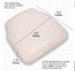 Chivari White 1.75" Thick Vinyl Panel Chiavari Chair Cushion CUSHPANVINWHI-PVC-CONT-AX-T