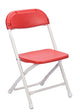 Chivari Kids Red Folding Chair (Steel-Poly Chair) CFPR-KID-AX-T