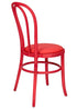 Chivari Watermelon Red Resin Bentwood Festive Chair CBFRR-ZG-T