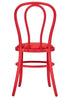 Chivari Watermelon Red Resin Bentwood Festive Chair CBFRR-ZG-T