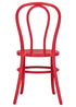 Chivari Watermelon Red Resin Bentwood Festive Chair CBFRR-ZG-T