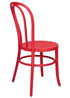 Chivari Watermelon Red Resin Bentwood Festive Chair CBFRR-ZG-T