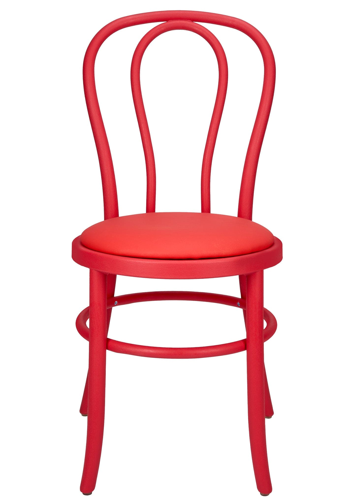 Chivari Watermelon Red Resin Bentwood Festive Chair CBFRR-ZG-T