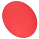 Chivari Watermelon Red Round Vinyl Panel Back Cushion CUSH-PANVIN-RDRED-ZG-T