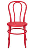 Chivari Watermelon Red Resin Bentwood Festive Chair CBFRR-ZG-T