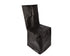 Chivari Cross Back Chair Protective Cover Black P-COVERXB-HEAVYNL-AX-T