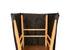 Chivari Cross Back Chair Protective Cover Black P-COVERXB-HEAVYNL-AX-T