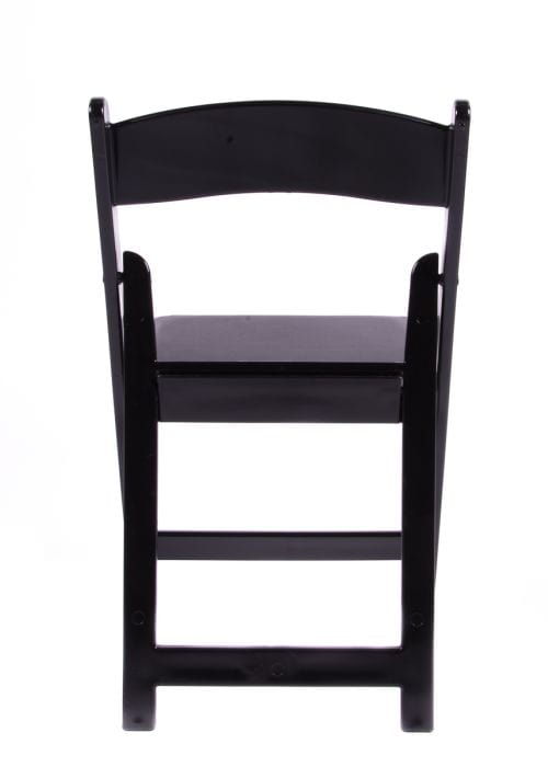 Chivari Black SuperResin Folding Chair CFRB-AX-T