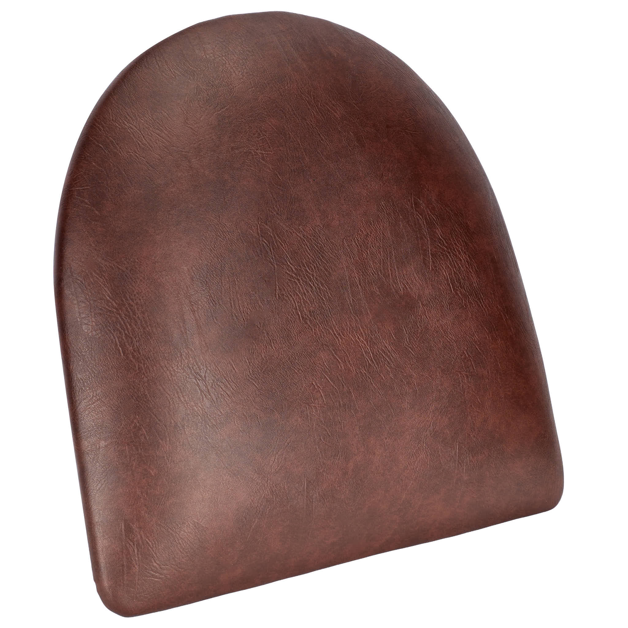 Chivari Replacement Brown Vinyl Chair Seat for Metal Restaurant Ladder Back Chairs SLVBR-ZF