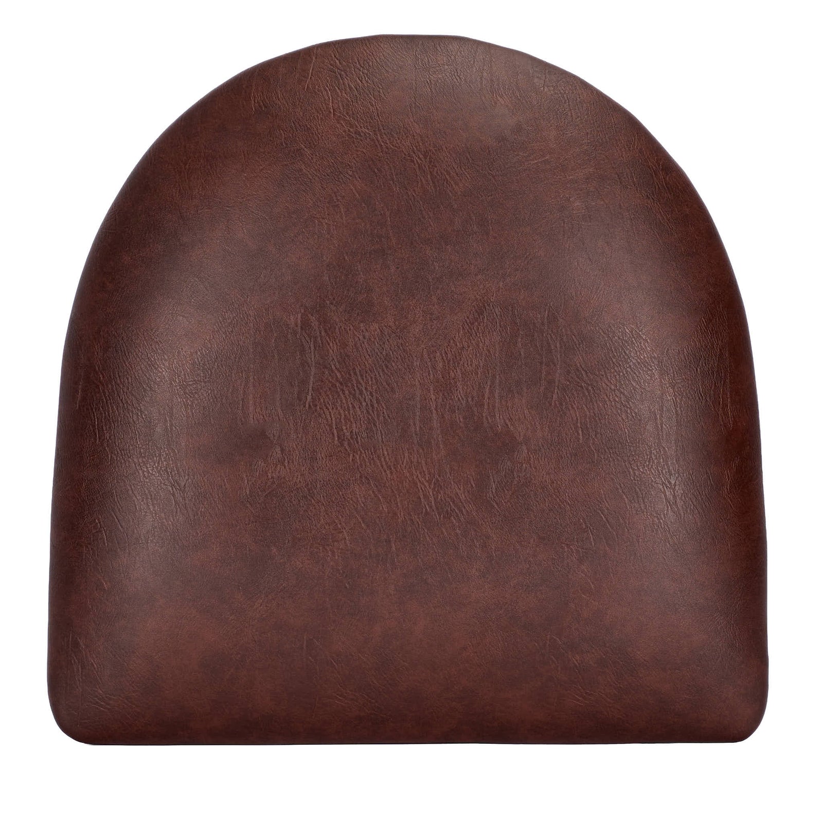 Chivari Replacement Brown Vinyl Chair Seat for Metal Restaurant Ladder Back Chairs SLVBR-ZF