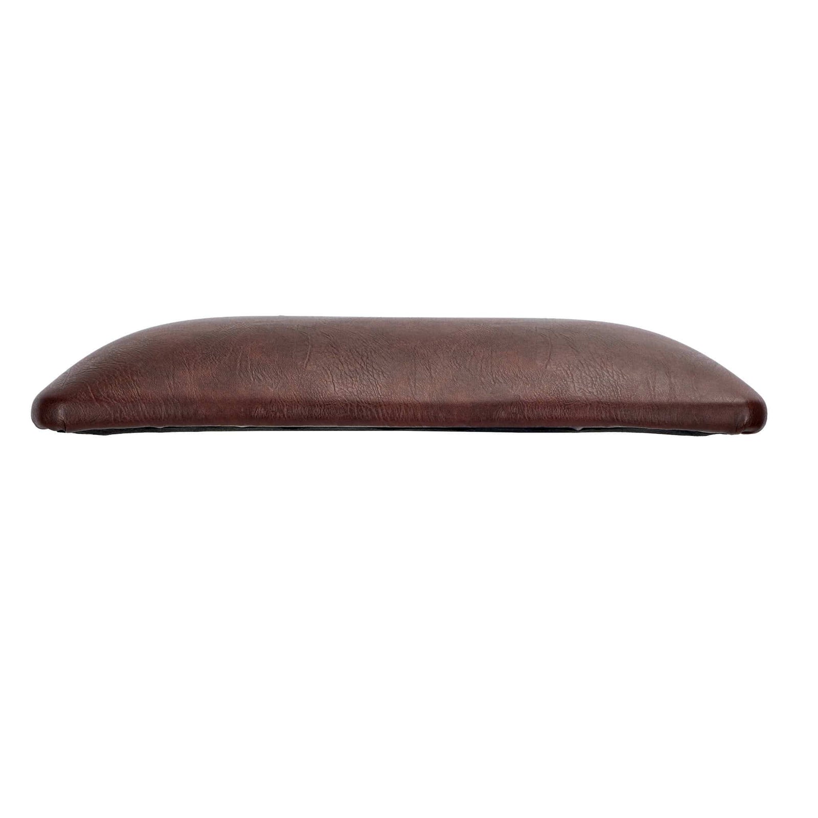 Chivari Replacement Brown Vinyl Chair Seat for Metal Restaurant Ladder Back Chairs SLVBR-ZF