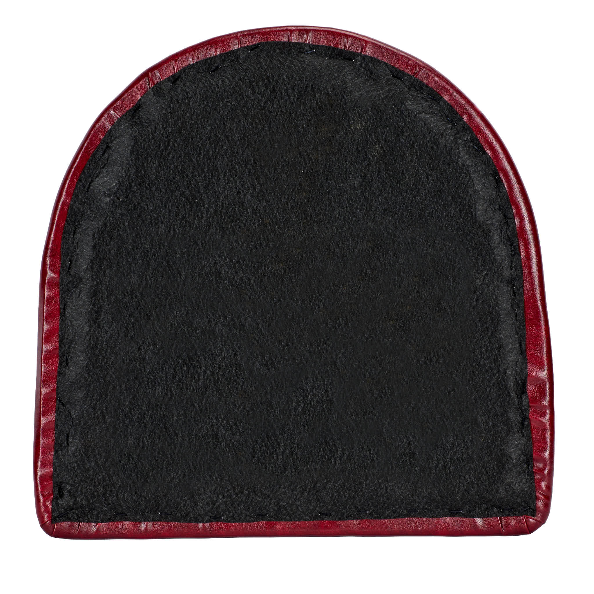 Chivari Replacement Burgundy Vinyl Chair Seat for Metal Restaurant Ladder Back Chairs SLVBU-ZF