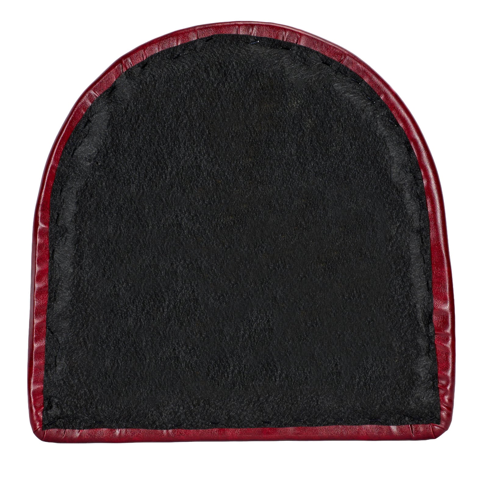 Chivari Replacement Burgundy Vinyl Chair Seat for Metal Restaurant Ladder Back Chairs SLVBU-ZF