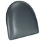 Chivari Replacement Dark Gray Vinyl Chair Seat for Metal Restaurant Ladder Back Chairs SLVDG-ZF