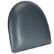 Chivari Replacement Dark Gray Vinyl Chair Seat for Metal Restaurant Ladder Back Chairs SLVDG-ZF