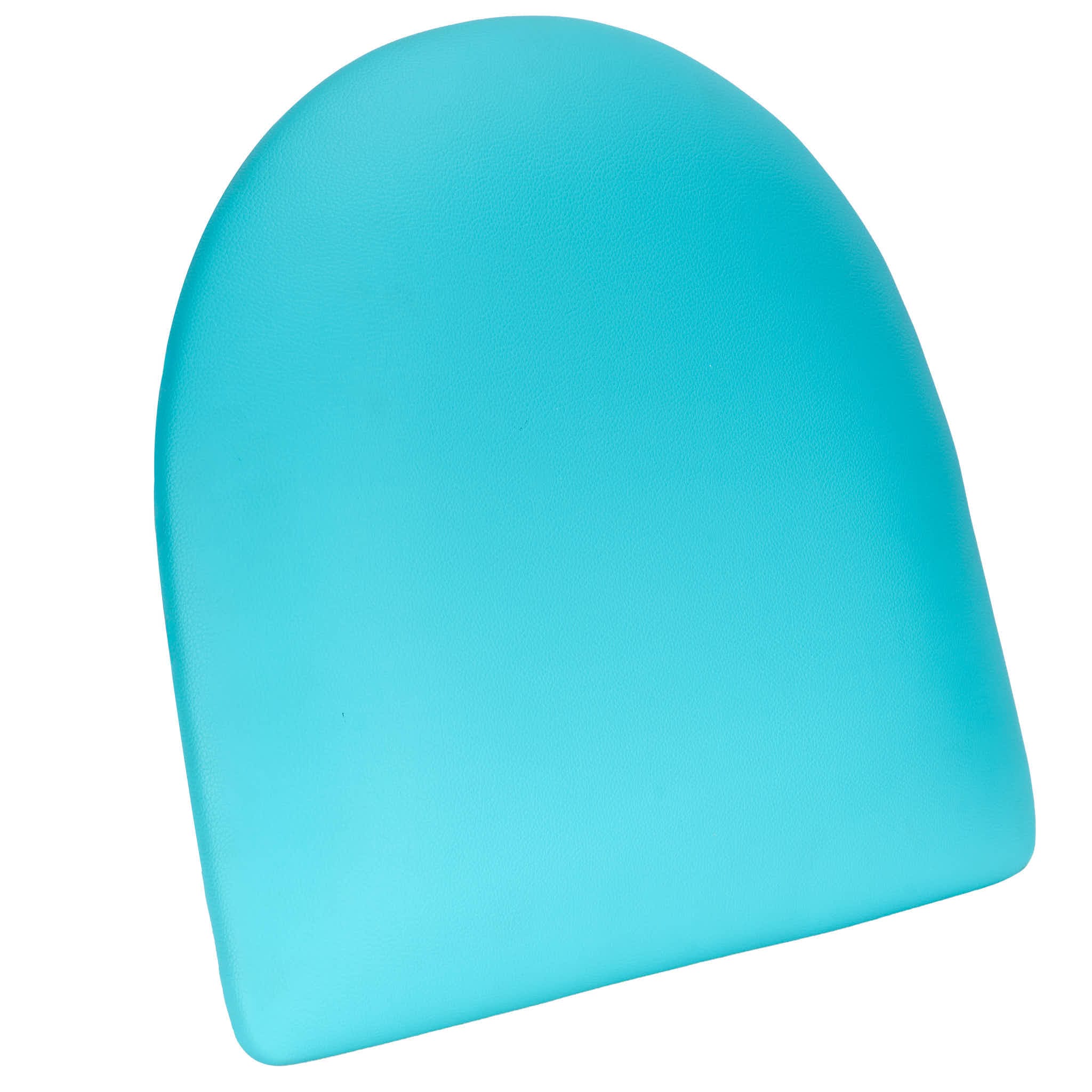 Chivari Replacement Light Blue Vinyl Chair Seat for Metal Restaurant Ladder Back Chairs SLVLBL-ZF