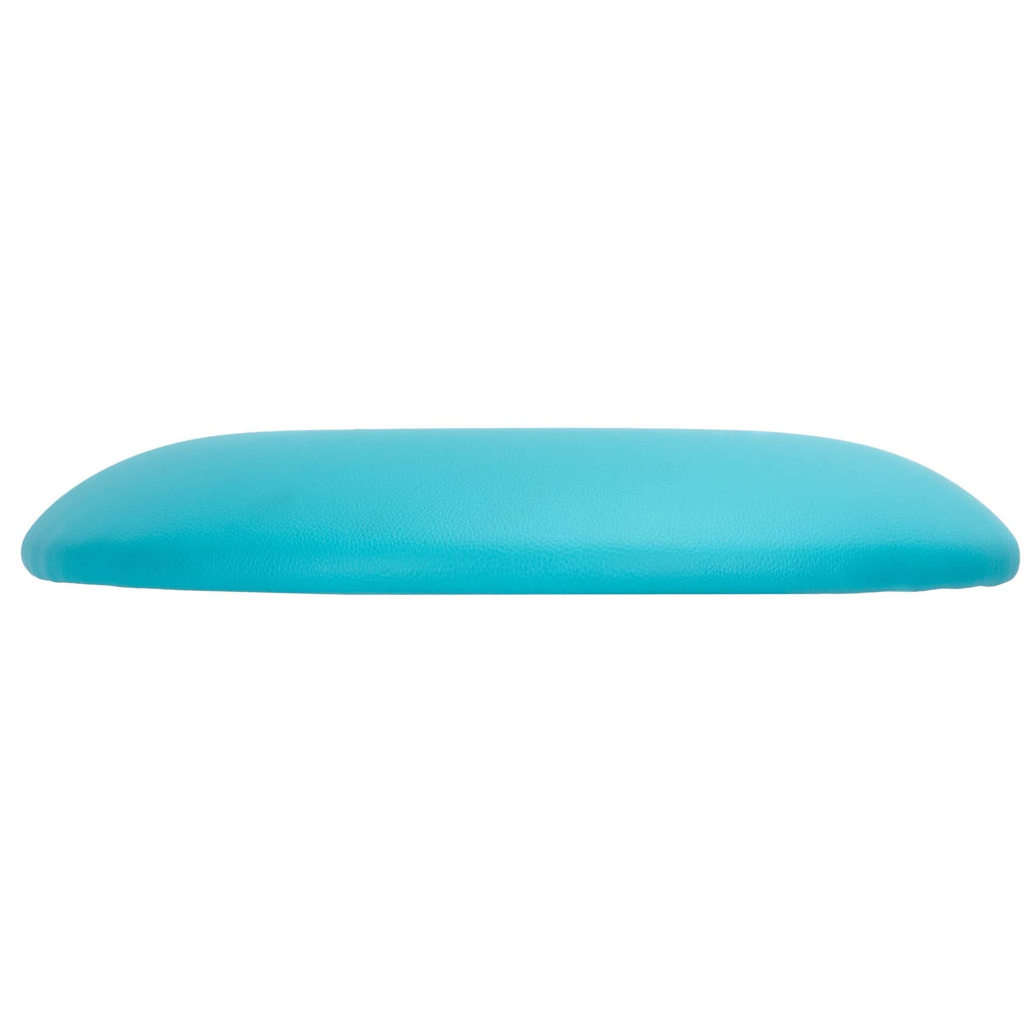 Chivari Replacement Light Blue Vinyl Chair Seat for Metal Restaurant Ladder Back Chairs SLVLBL-ZF