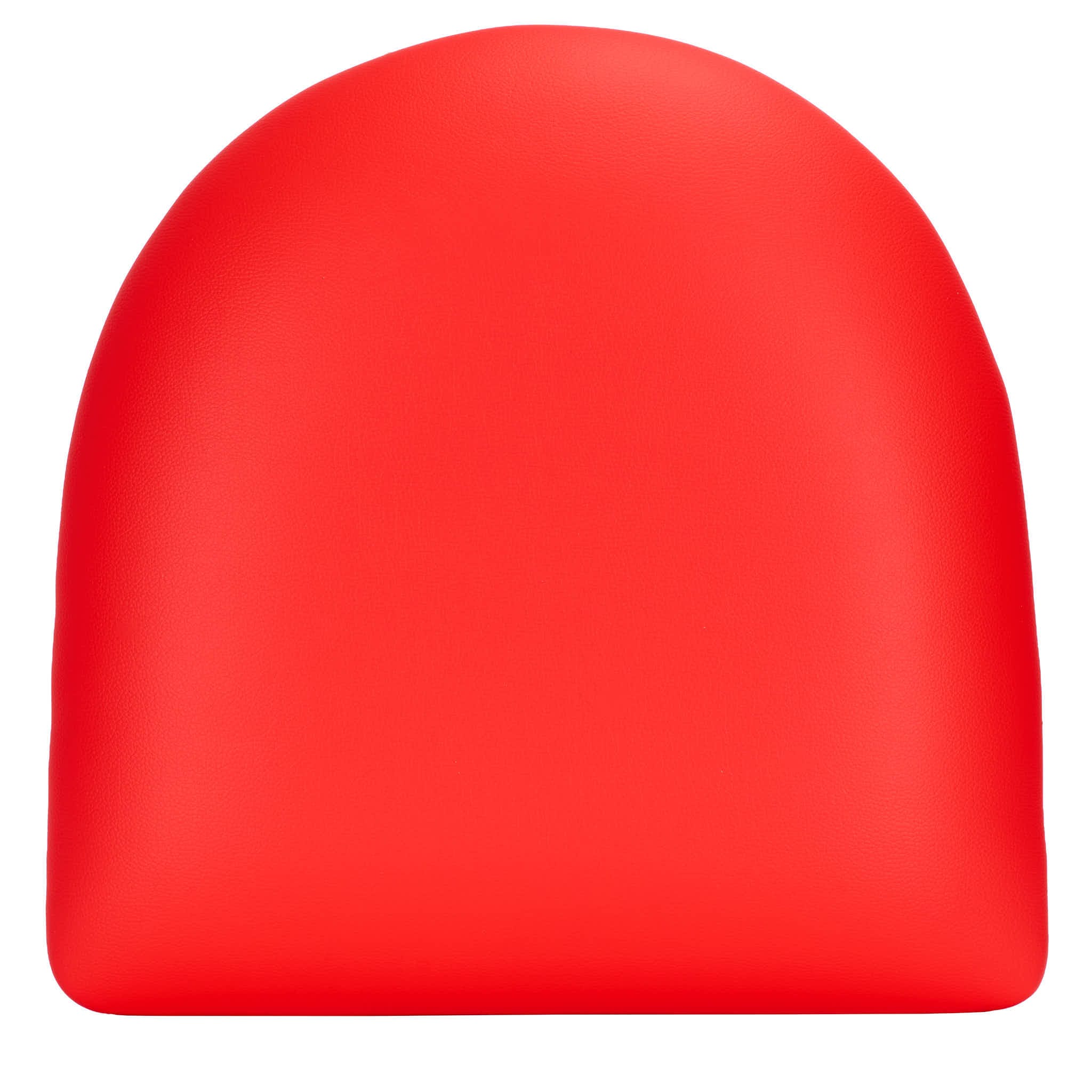 Chivari Replacement Red Vinyl Chair Seat for Metal Restaurant Ladder Back Chairs SLVR-ZF