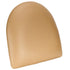 Chivari Replacement Tan Vinyl Chair Seat for Metal Restaurant Ladder Back Chairs SLVT-ZF