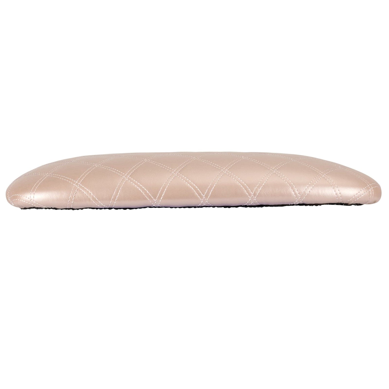 Chivari Rose Gold Vinyl Panel Back Chiavari Cushion with Bentley Stitching and SlipNot™ Technology CUSHPANVINBENTRGS-A