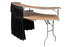 Chivari 7 Foot (84"x12") Serpentine Plywood Bar Top Buffet Riser BARPLYSERP84M-AX-T