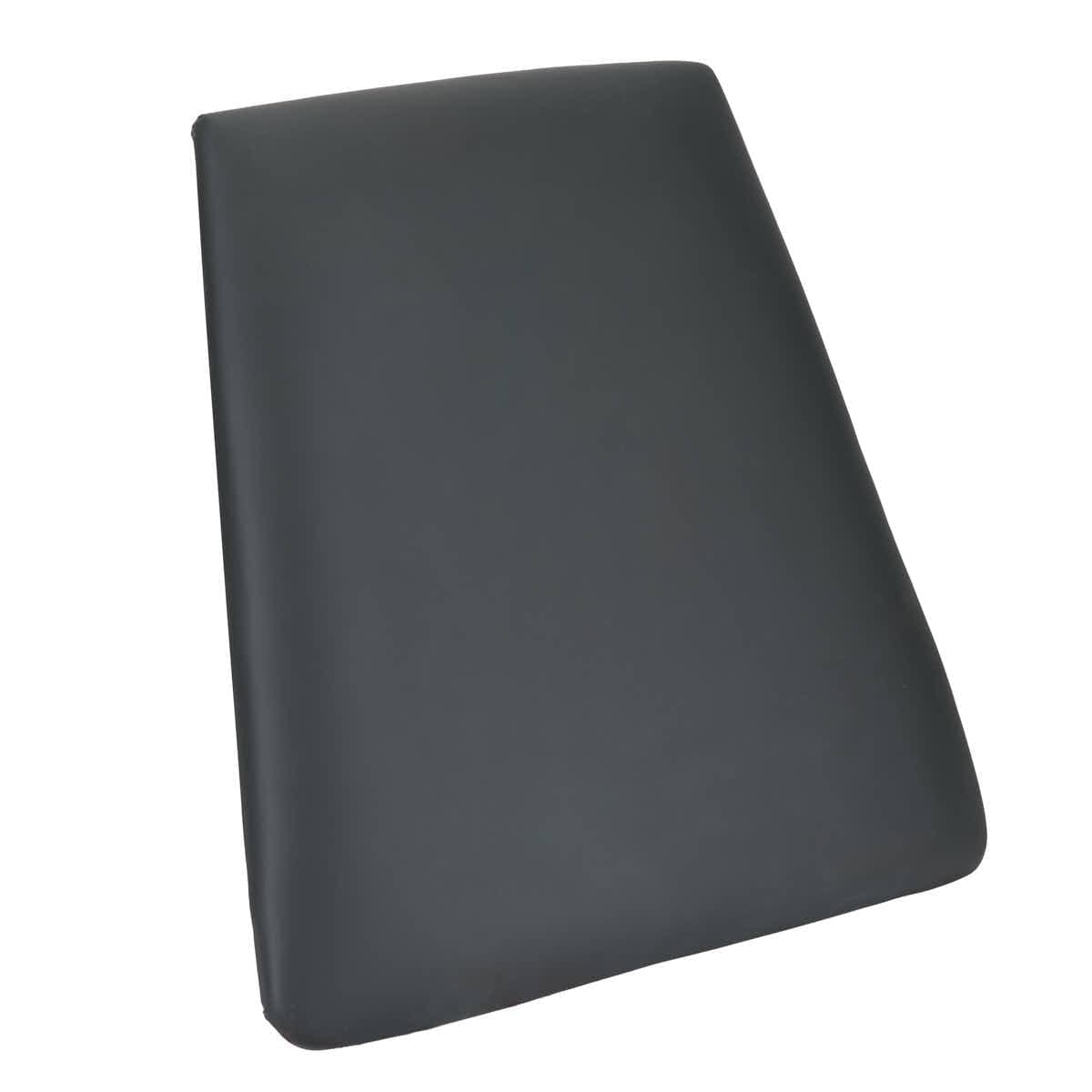 Chivari Black Vinyl Panel Back Cushion for Horn Chair SHVBL-ZG-T