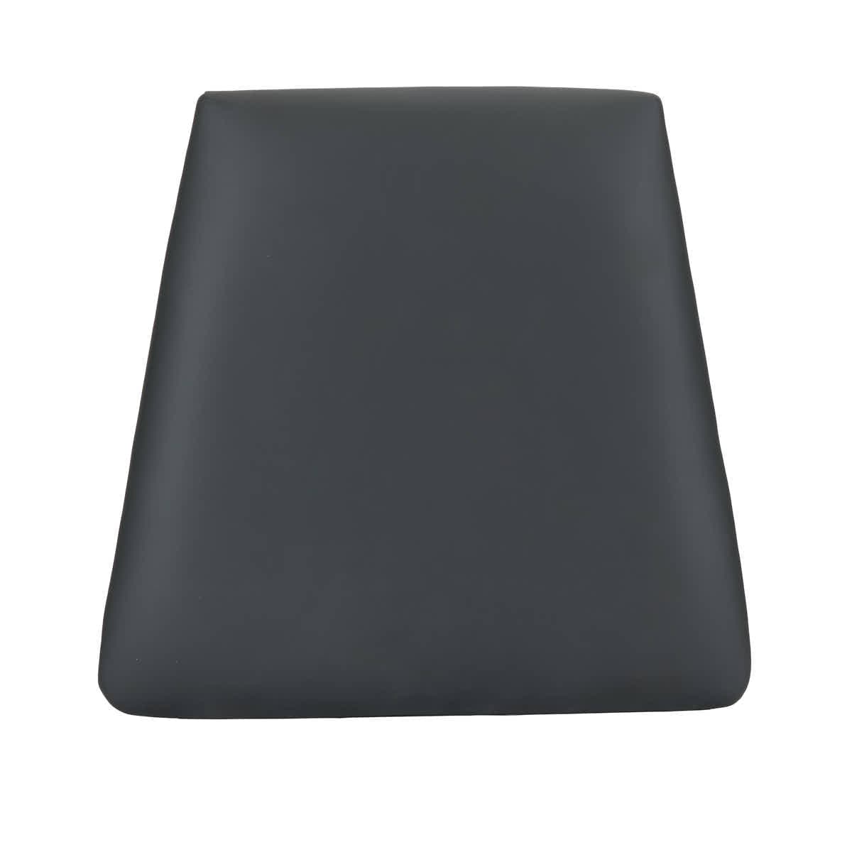 Chivari Black Vinyl Panel Back Cushion for Horn Chair SHVBL-ZG-T