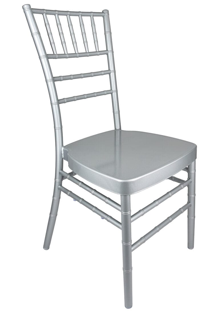 Chivari Silver Aluminum Chiavari Chair CCAS-AX-T