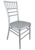 Chivari Silver Aluminum Chiavari Chair CCAS-AX-T